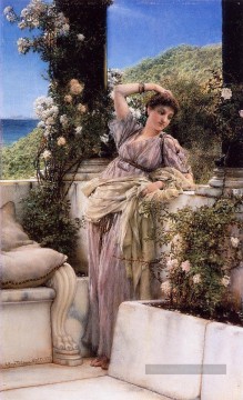 Rose de toutes les roses2 romantique Sir Lawrence Alma Tadema Peinture à l'huile